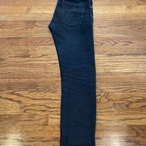 3Sixteen Selvedge Denim Black Jeans Style ST-220X 31x30
